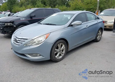 2011 Hyundai Sonata Limited from USA, damaged, VIN 5NPEC4AC9BH135982